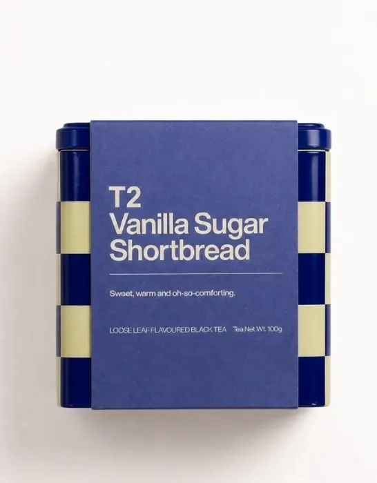 Vanilla Sugar Shortbread Tea