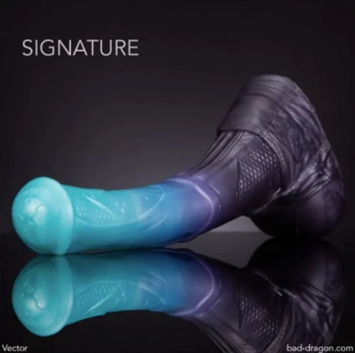 Bad Dragon® Vector® the Cyber-Unicorn Dildo | Signature | MED
