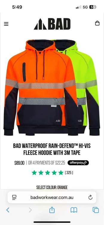 Work jumper 