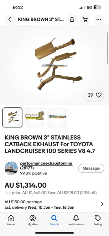 V8 Exhaust 