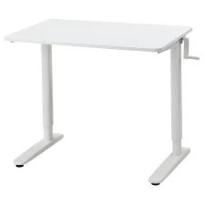 RELATERA Desk sit/stand - white 46 1/8x23 5/8 "
