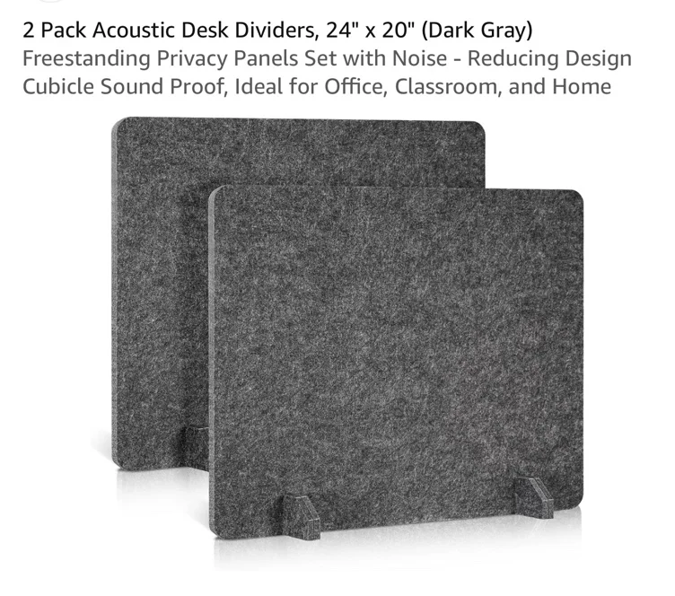 Baffle for sides of pc to create noise canceling 