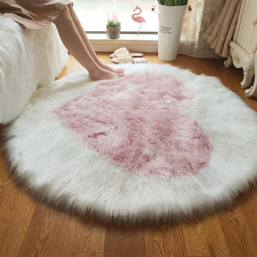 Fluffy rug