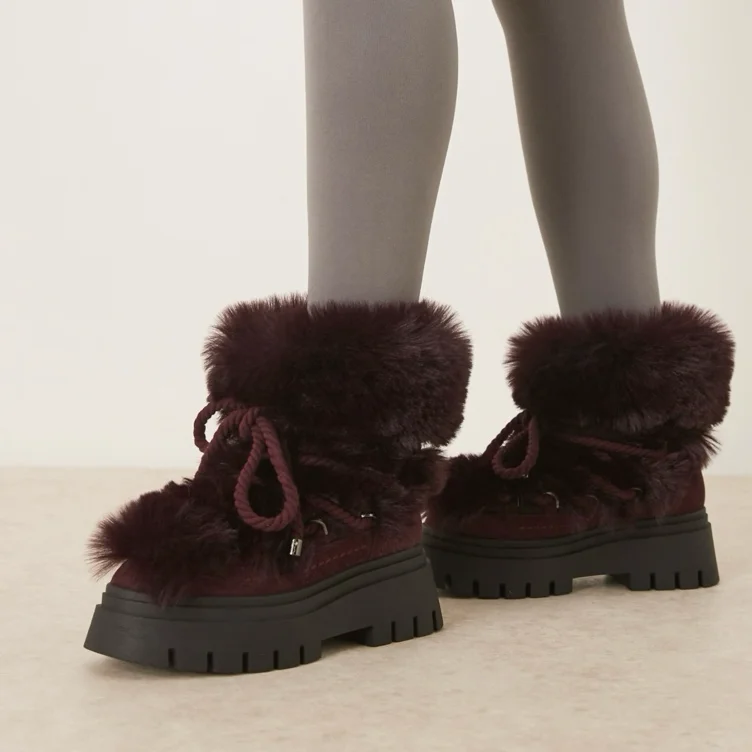 Burgundy Boots ASOS