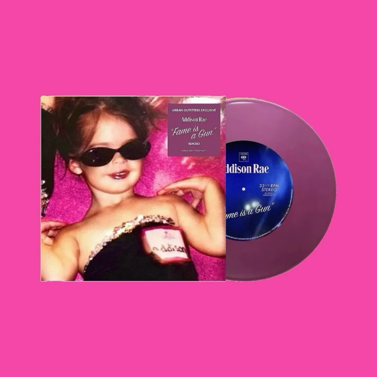 Addison Rae - Fame Is A Gun UO Exclusive 7-inch Single