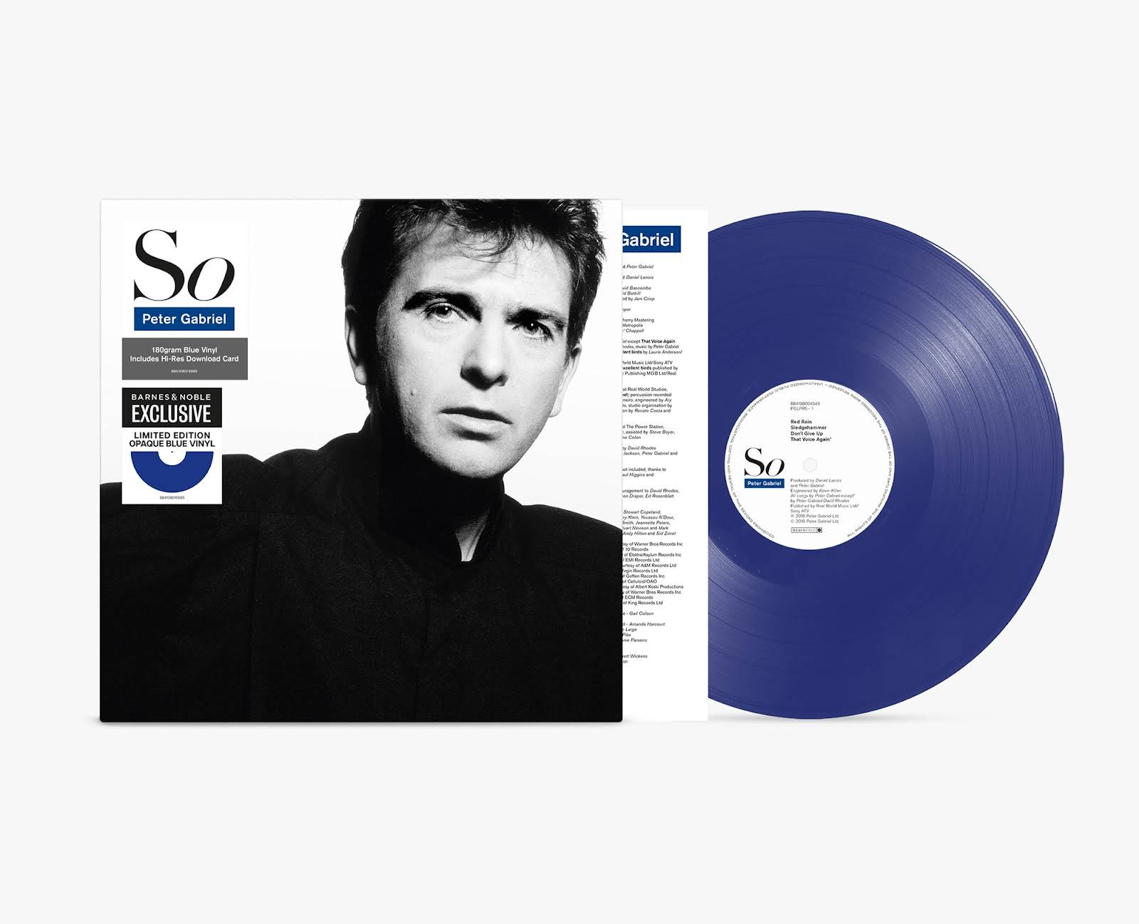 Peter Gabriel - So (Barnes & Noble Exclusive Blue Vinyl)