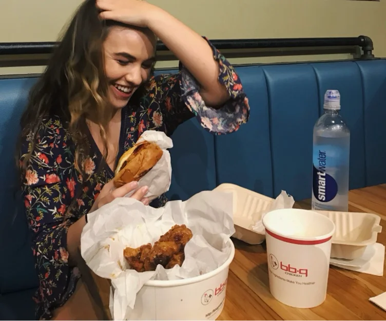 girl dinner