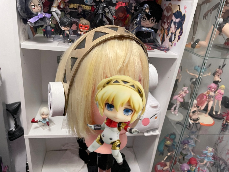 aigis cosplay (wig completed)