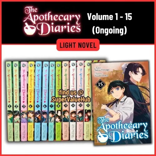 The Apothecary Diaries Light Novel Full Set