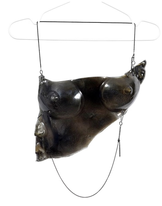 Glass Corset Sculpture – Wearable Art