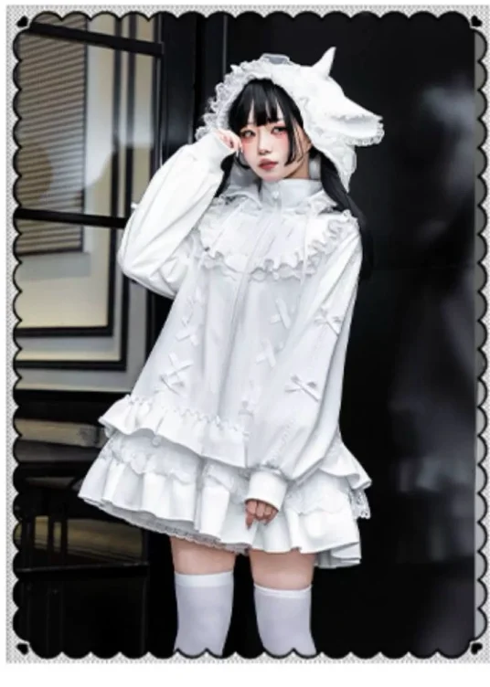 With Puji Jacket and Lamb Hat