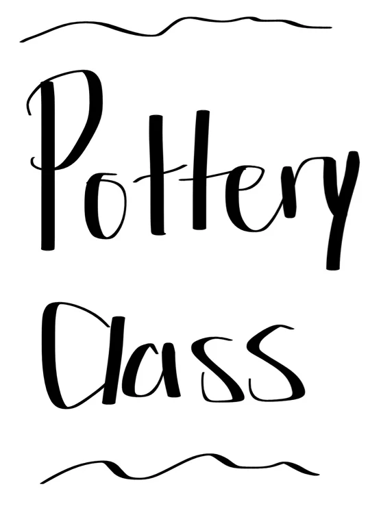Pottery class 🍶🍵🤲