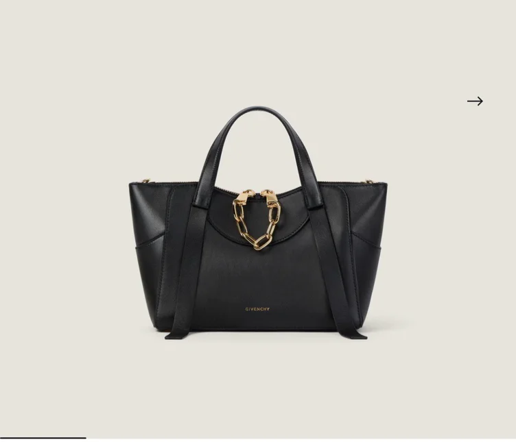 Small The Snatch bag in Black