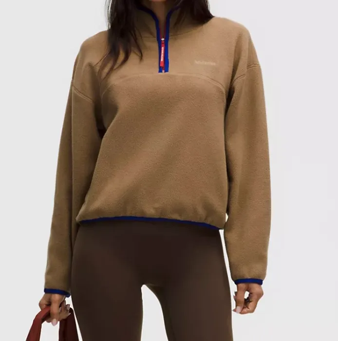 Lululemon Tumbled Fleece Half-Zip Jacket