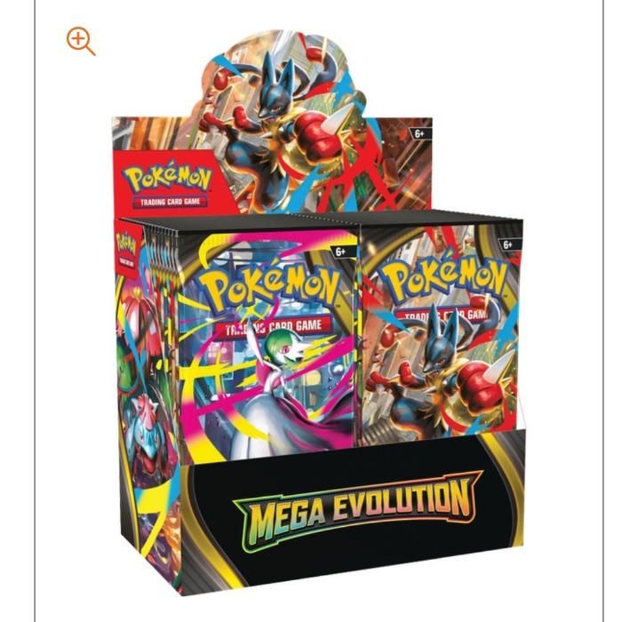 Mega evolutions booster box