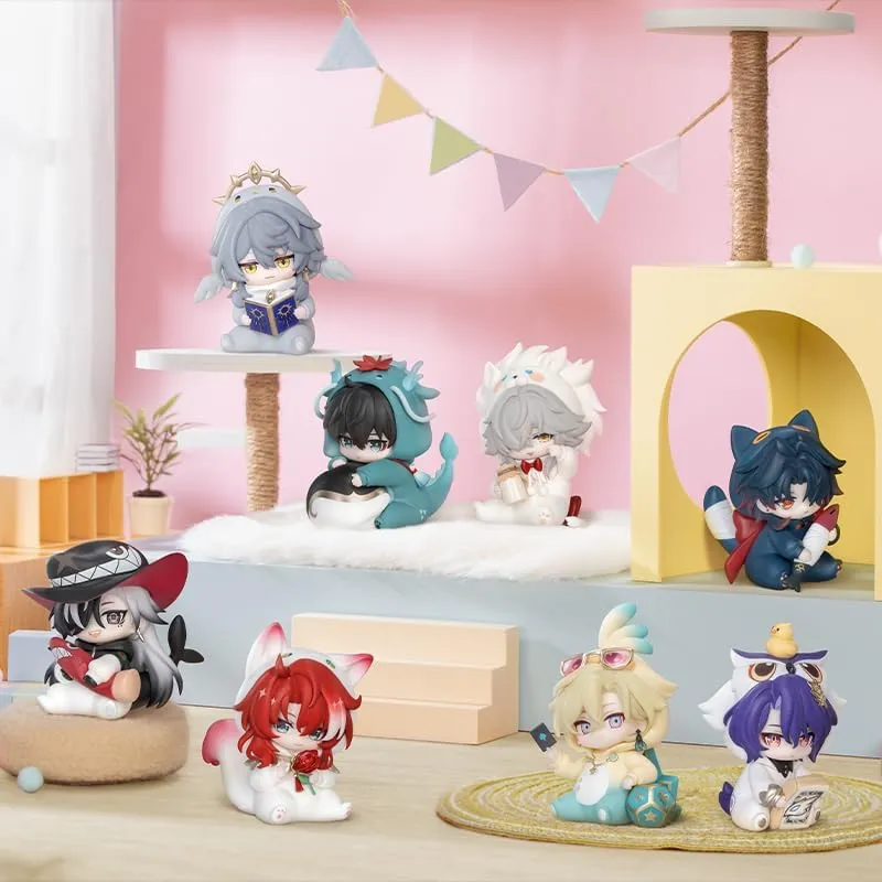 Honkai: Starrail Boys Dorm Series Chibi Character Blind Box Set of 8