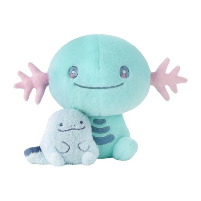 Wooper and Quagsire plush