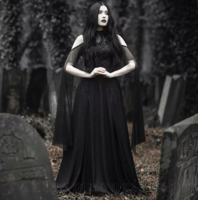 Gothic Palace Dress - Punk Rave | Fantasmagoria.shop
