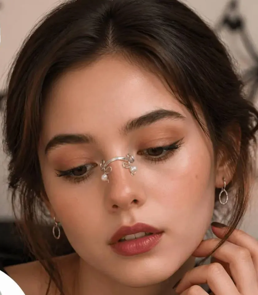 No Piercing Bridge Cuff Nose Clip