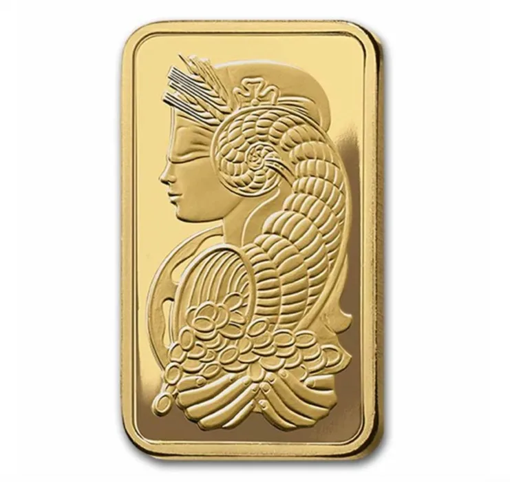 10 gram Gold Bar - PAMP Lady Fortuna Veriscan® (In Assay)