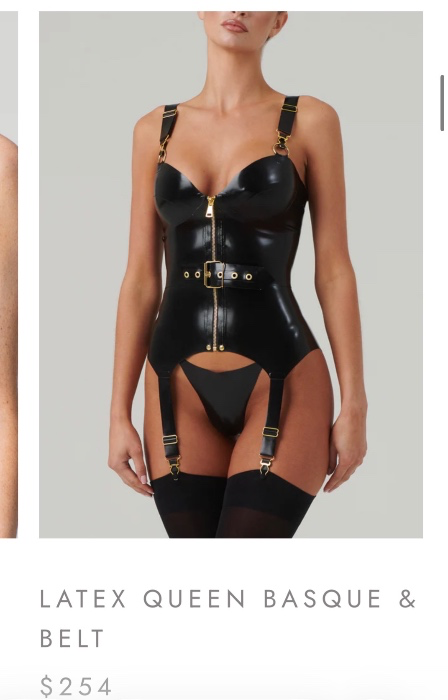 Latex Belt Basque
