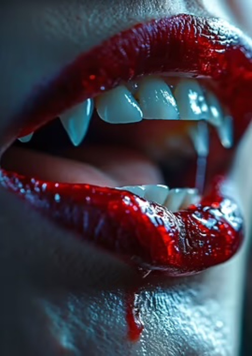 Permanent fangs installation 