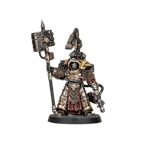 The Avatars Resplendent final wave*: A fancy head techmarine