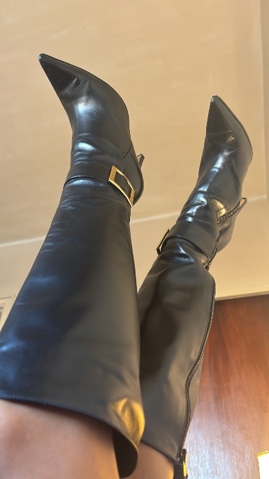 New leather boots 