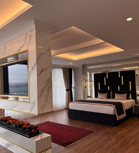Luxury hotel night 