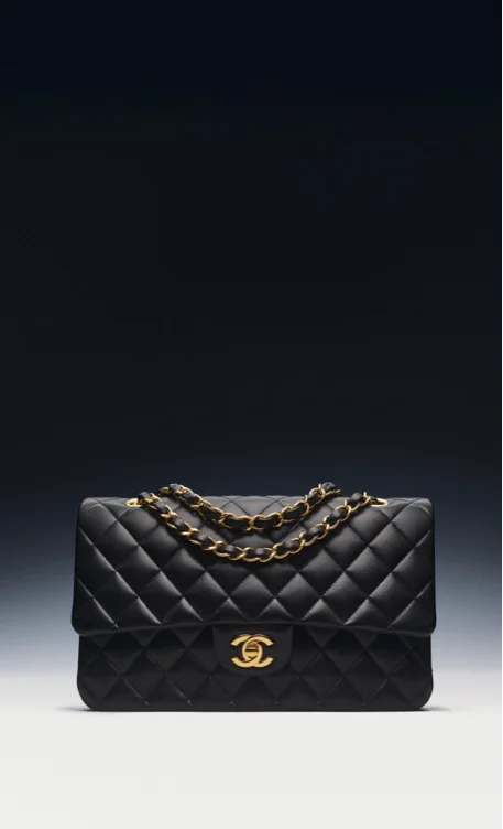 Chanel classic black bag