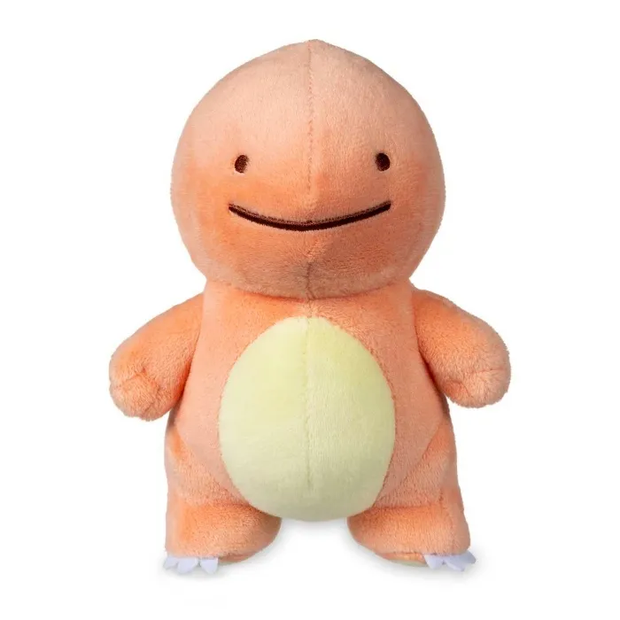 Ditto As Charmander Plush - 6 In.