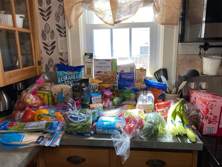 Grocery’s for a Week 