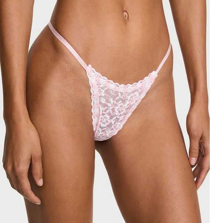 Lace String Thong Panty