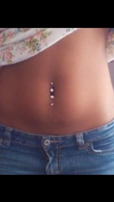 second belly button piercing 