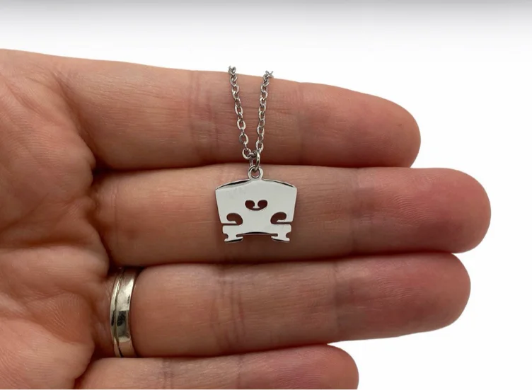 Violin Bridge Necklace 