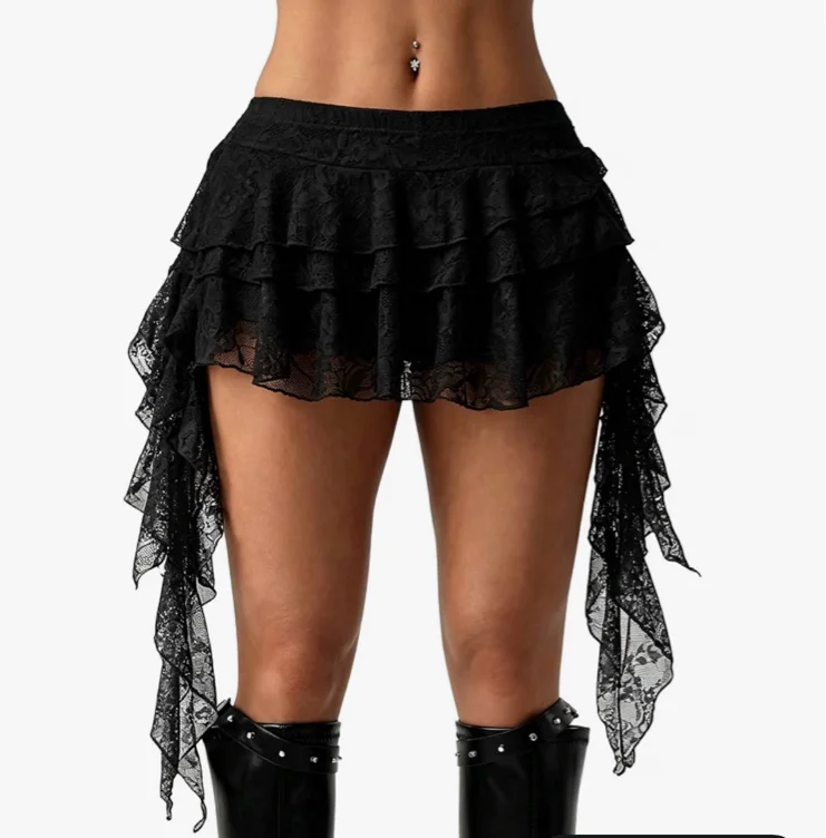 Low Rise Boho Skirt