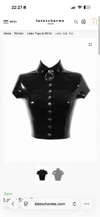 Latex Sub Top