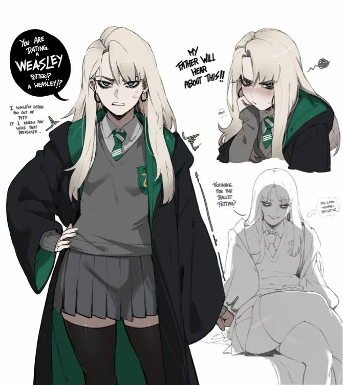 fem draco cosplay!