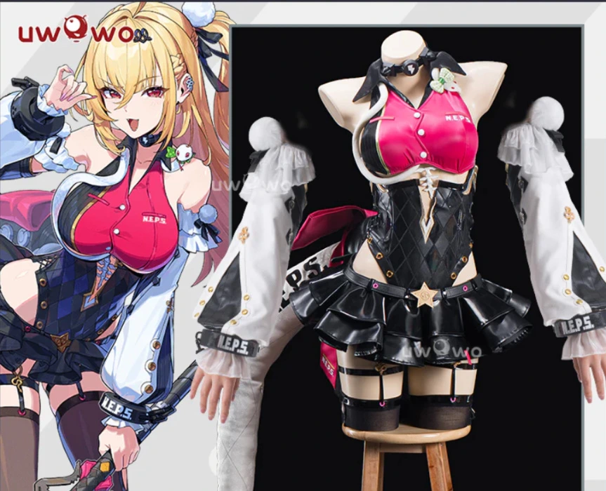 Uwowo Plus Size Zenless Zone Zero/ZZZ Cissia Thiren Snake Leather Cosplay Costume S-3XL - 【Pre-sale】XL