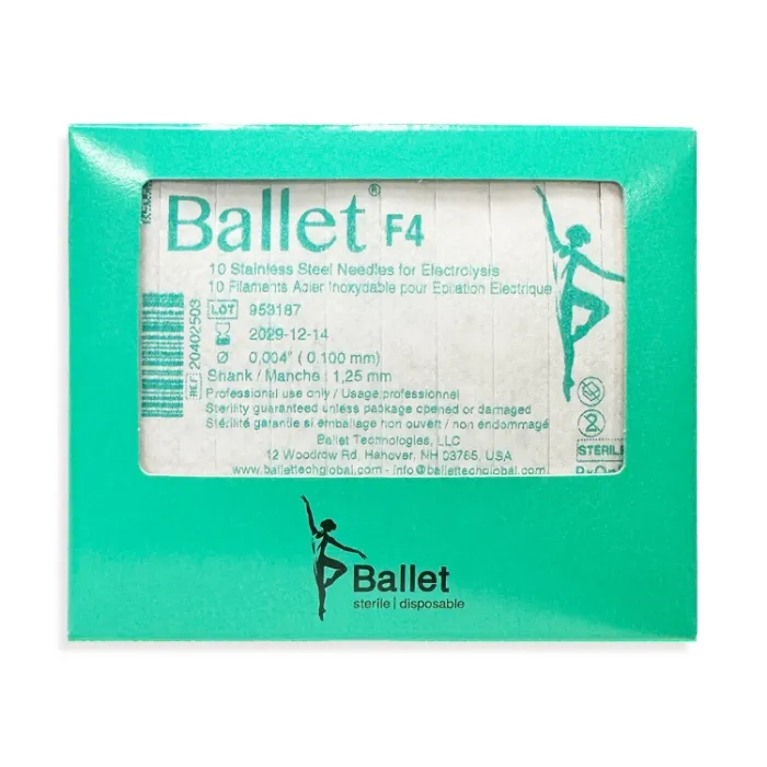       Ballet Stainless Steel Electrolysis Needles F4
