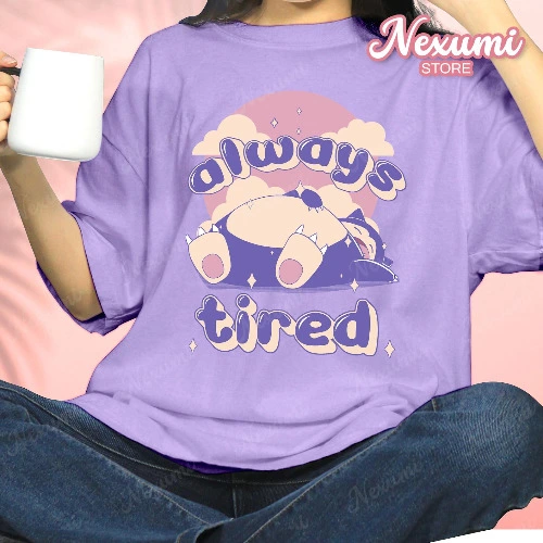 Snorlax oversized shirt