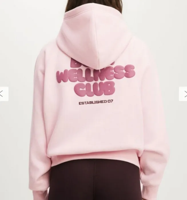 Plush Premium Graphic Raglan Hoodie