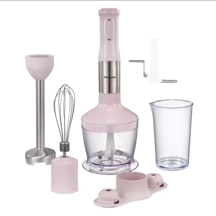 Hand Blender Set (Pink)