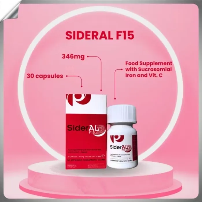 SiderAl F15 Supplements 30cap Bottle