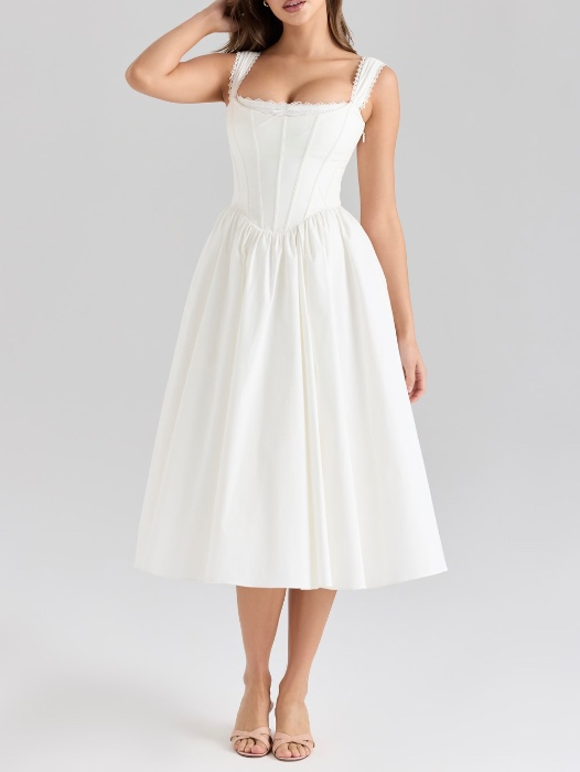 Amara White Dress