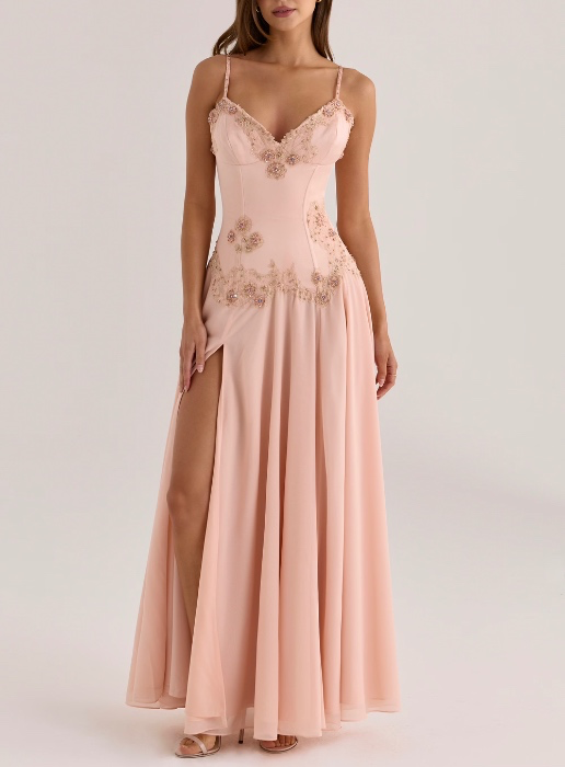 Saloma Blush Dress