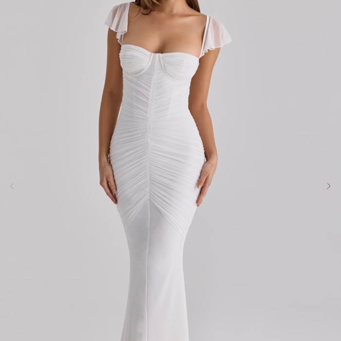 Antonella White Dress