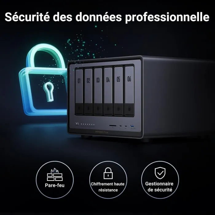 UGREEN NASync DXP6800 Plus 6-Bay Desktop NAS - Intel i3 1215u 6-Core | Intel Core i3-1215U, 10GbE + 2.5GbE LAN, 8GB DDR5 up to 64GB, Built-in 128GB SSD, 2 M.2 NVMe Slots, 4K HDMI : Amazon.com.be: Electronics