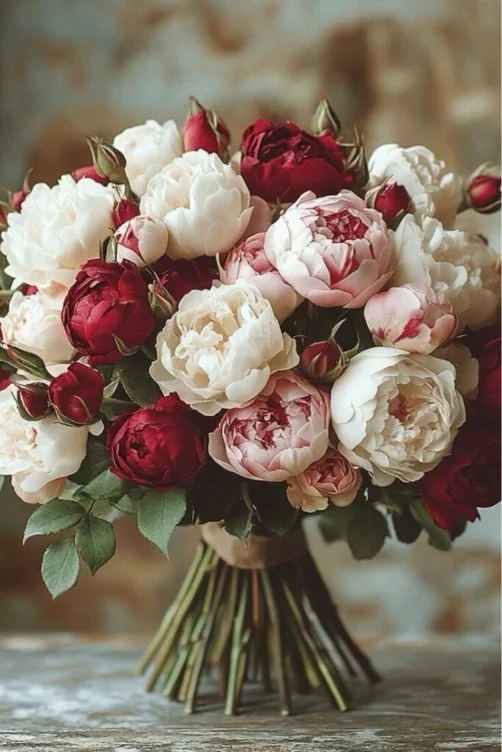 A bouquet of flowers