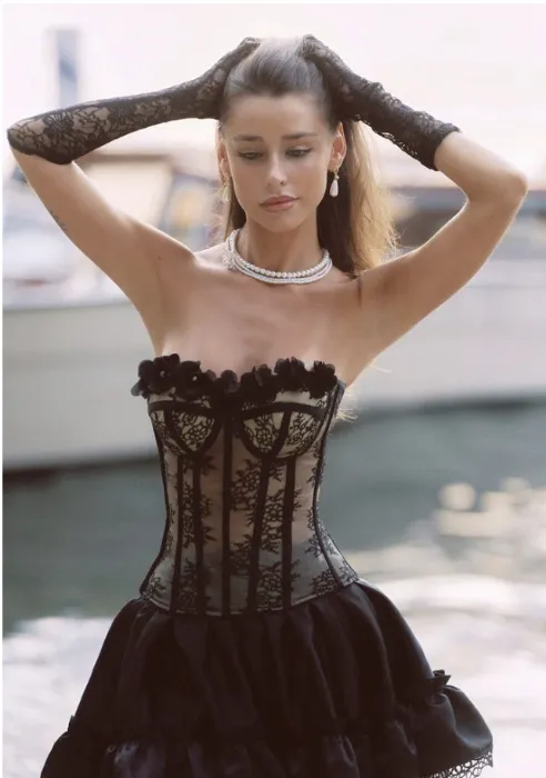 Peacock Series Corset 2.0 | Black / M